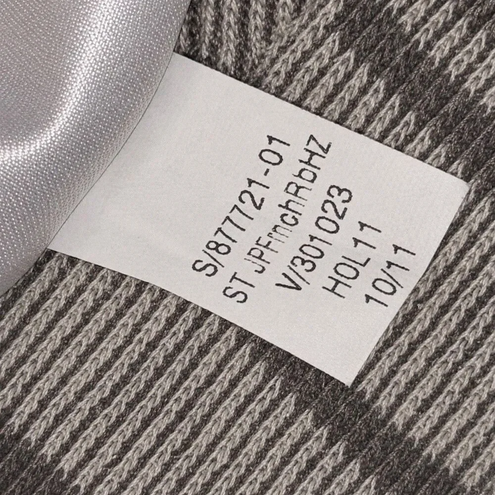 Banana Republic Men XL Brown Quarter Zip Snap Mock Neck Pullover Sweatshirt
